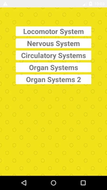 Anatomy for Android: Interactive Human Body Learning