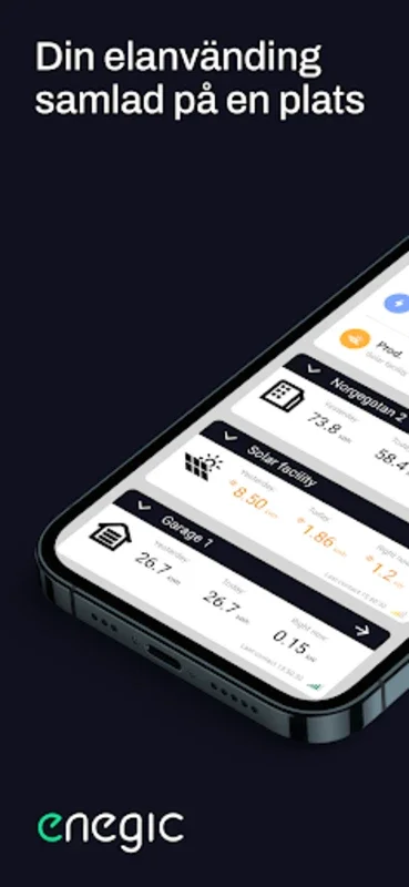 Enegic for Android: Optimize Property Energy and EV Charging