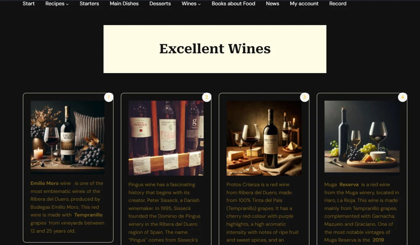 Recetas Y Vinos for Android - Explore Spanish Cuisine and Wine