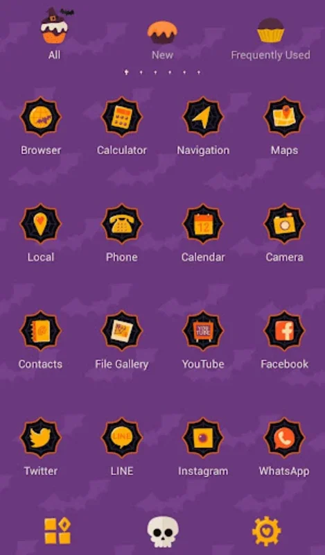 Halloween Cupcakes Theme for Android - Add Spooky Fun to Your Device