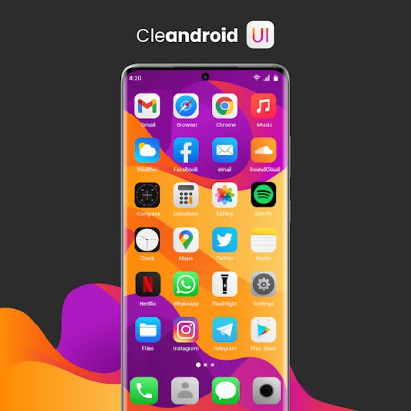 Cleandroid UI - Icon Pack for Android - Elevate Your Interface