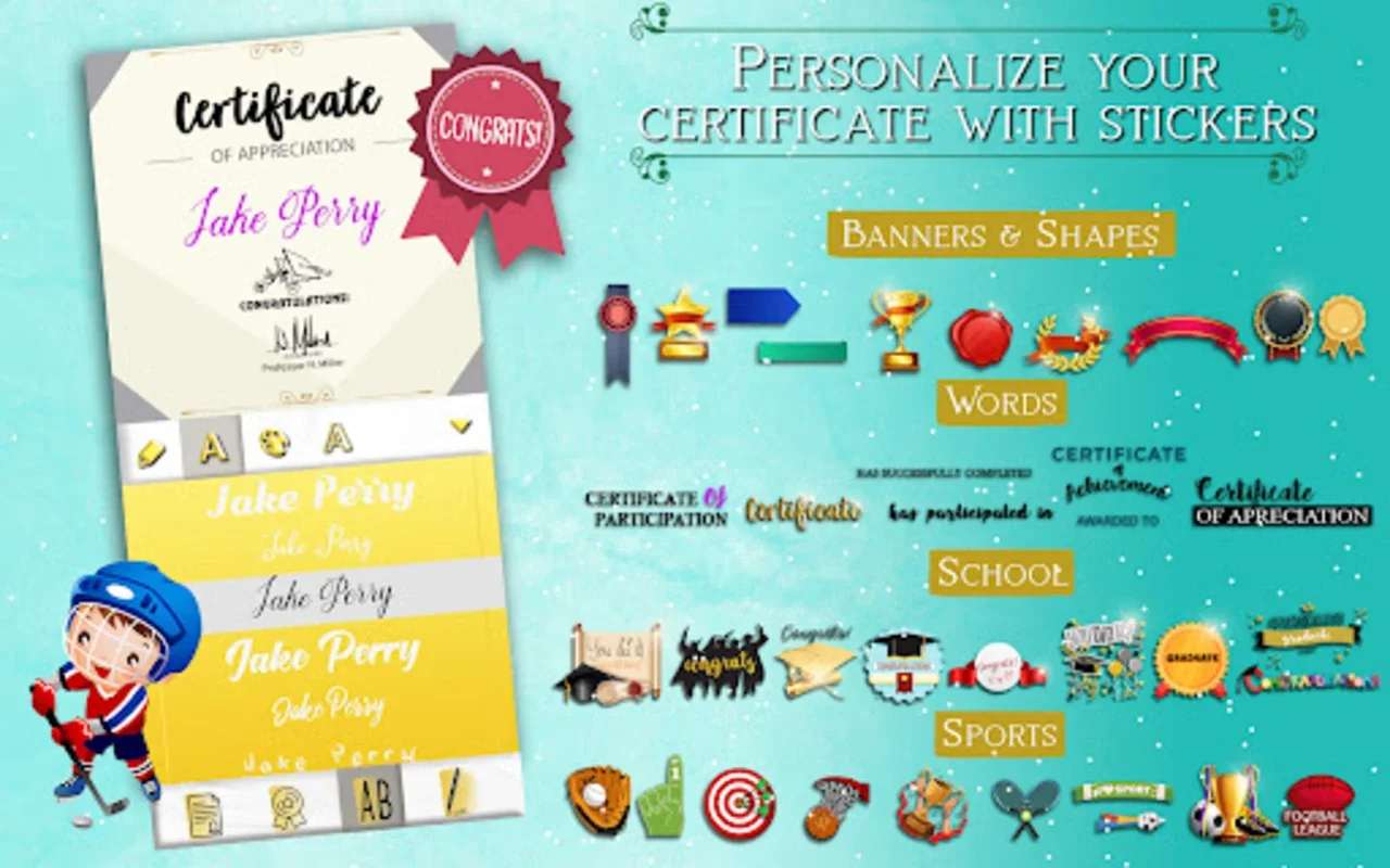 Certificate Template Maker for Android: Create Personalized Certificates