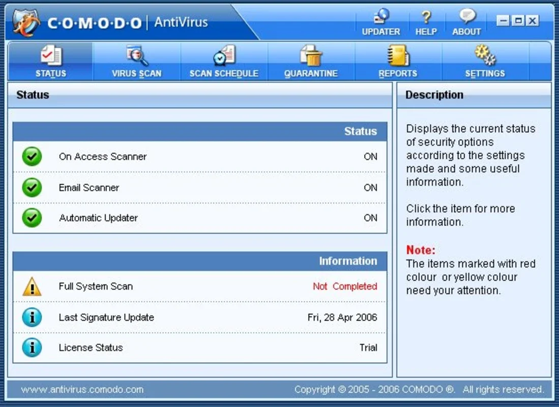 Comodo AntiVirus for Windows: Robust System Protection