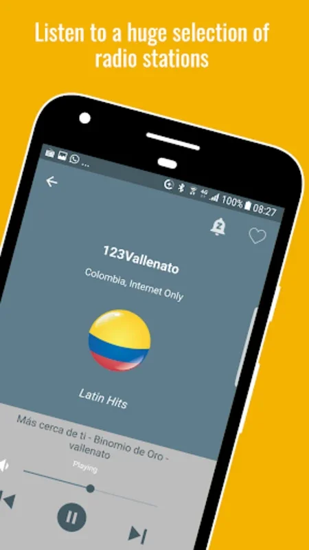 Latin American Radio Stations for Android - Immersive Audio