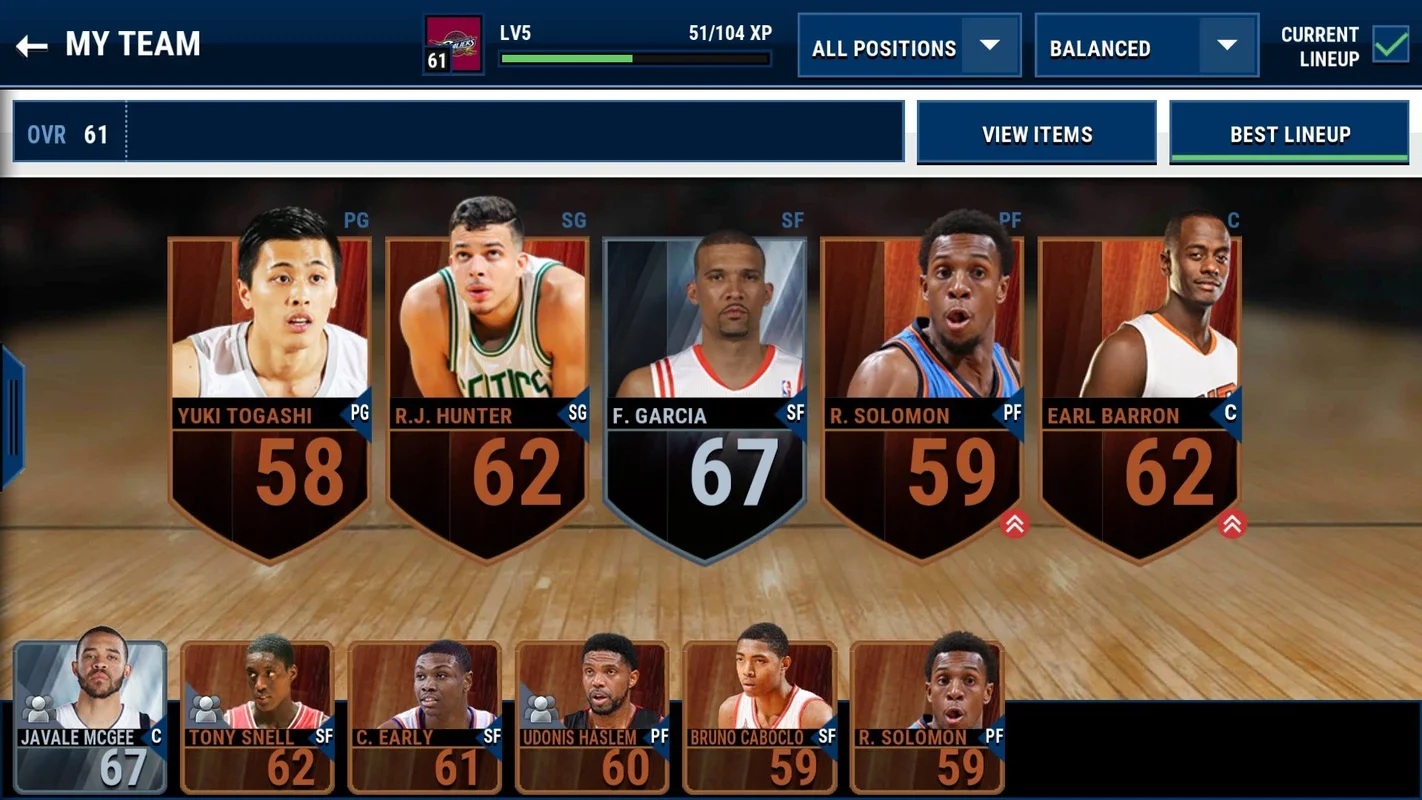 NBA LIVE Mobile for Android: Authentic Basketball Action