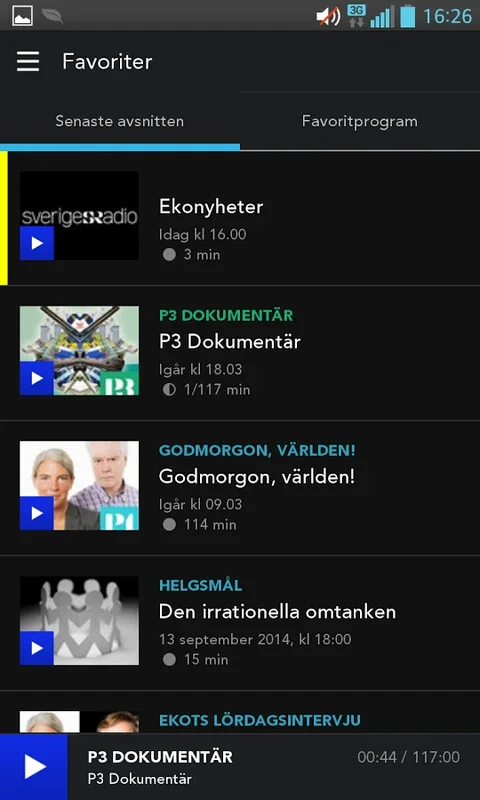 Sveriges Radio Play for Android - Unrivaled Swedish Radio Experience