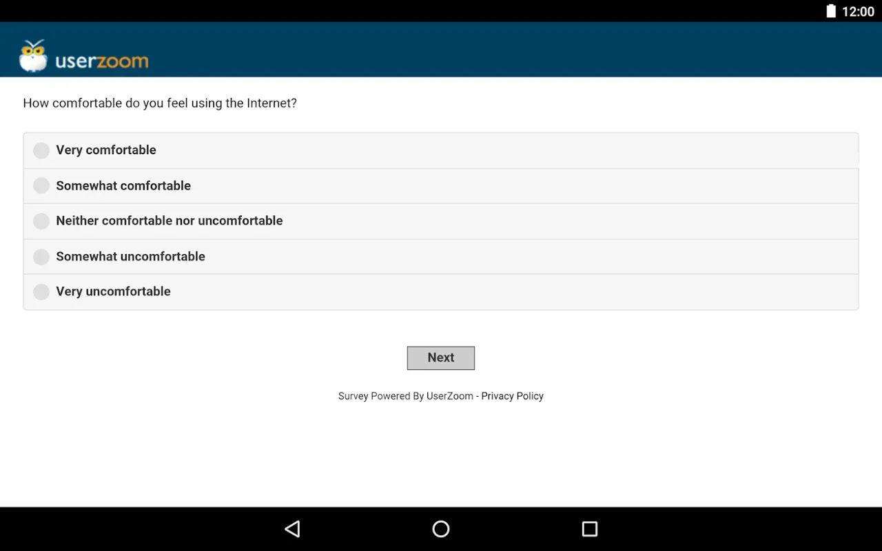 UserZoom Surveys for Android: Revolutionize Your Feedback