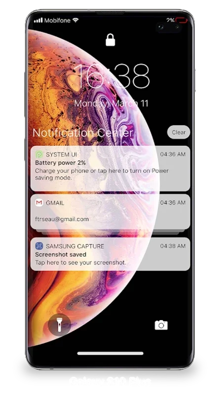 Lock Screen & Notifications iOS 14 for Android - Transform Notifications