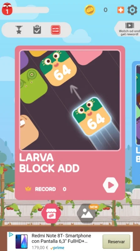 Larva Puzzle Collection for Android - Engaging Block Matching