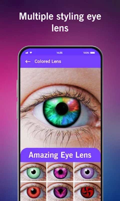 Eye Lens Color Changer for Android: Realistic Eye Color Transformation