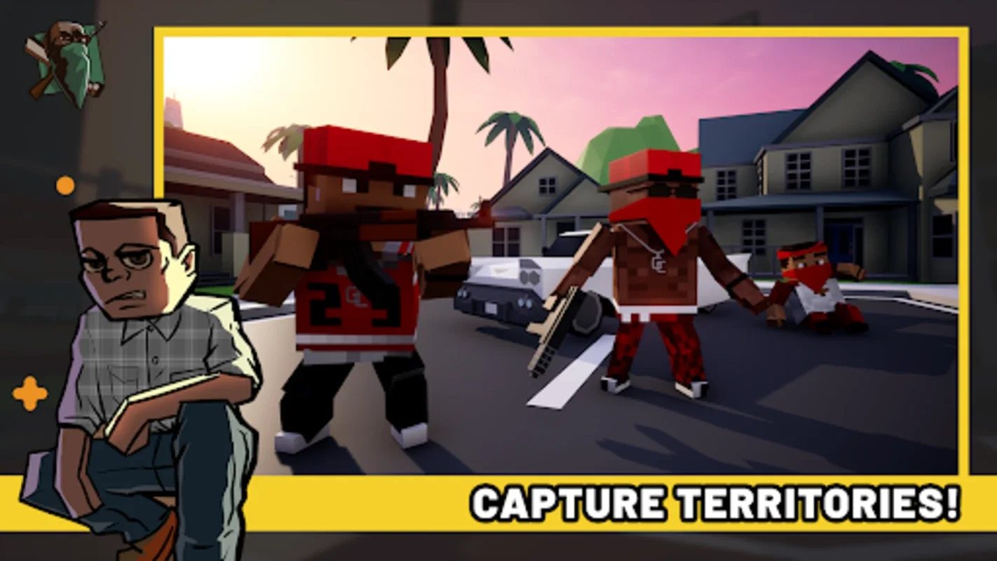 L.A Crimewave: Online RPG for Android - Dominate L.A.'s Streets