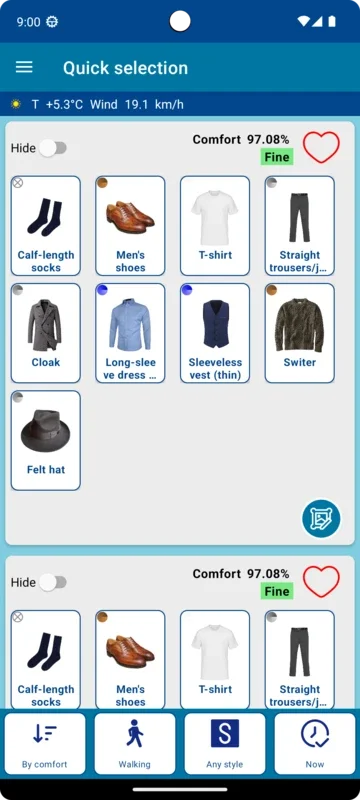 Weather and Wardrobe Assistant for Android: Choose the Right Outfits