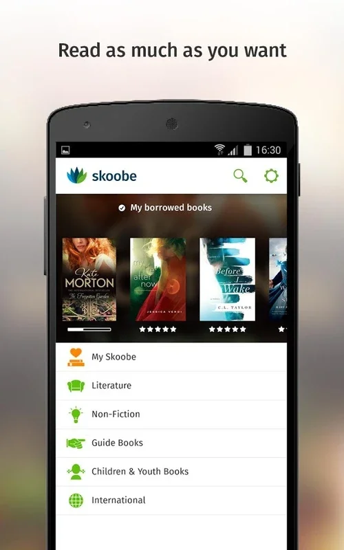 Skoobe for Android: Unleash Your Reading Potential