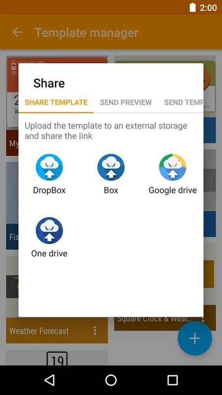 ADW Share to DropBox for Android - Streamlined Widget Sharing