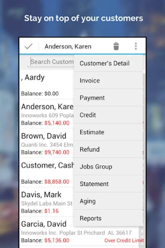 Street Invoice for Android: Streamline Invoicing