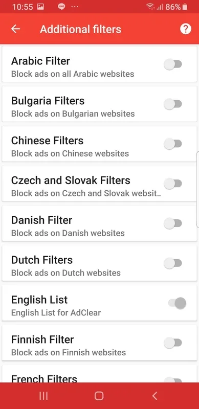 SEVEN AdClear for Android: Block Ads Effectively