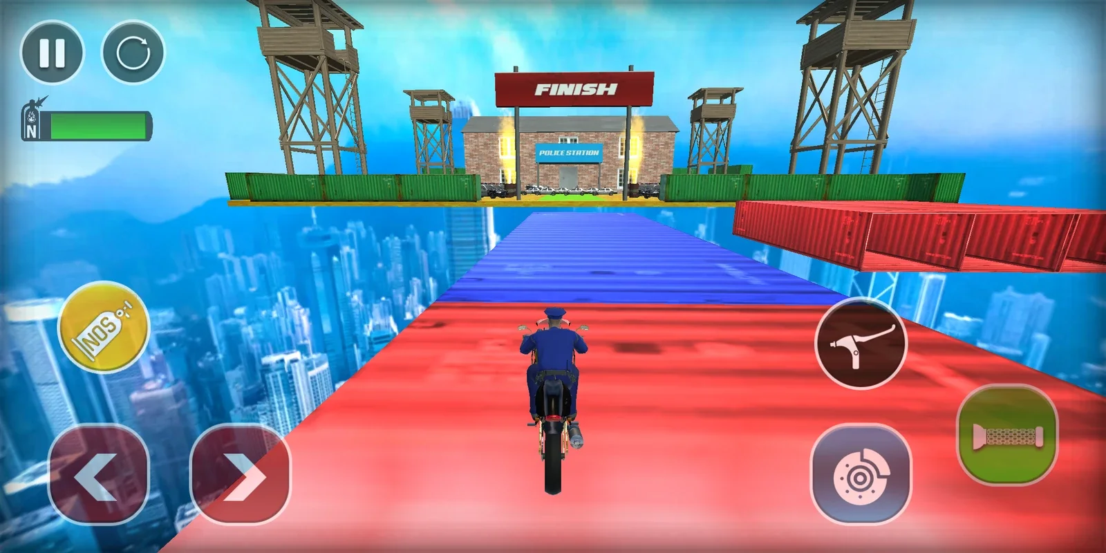 Police Bike Stunts Games for Android - No Downloading Needed