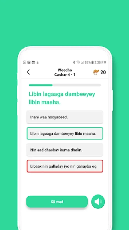 Daariz Somali for Android: Learn Somali with Offline Lessons and Rewards