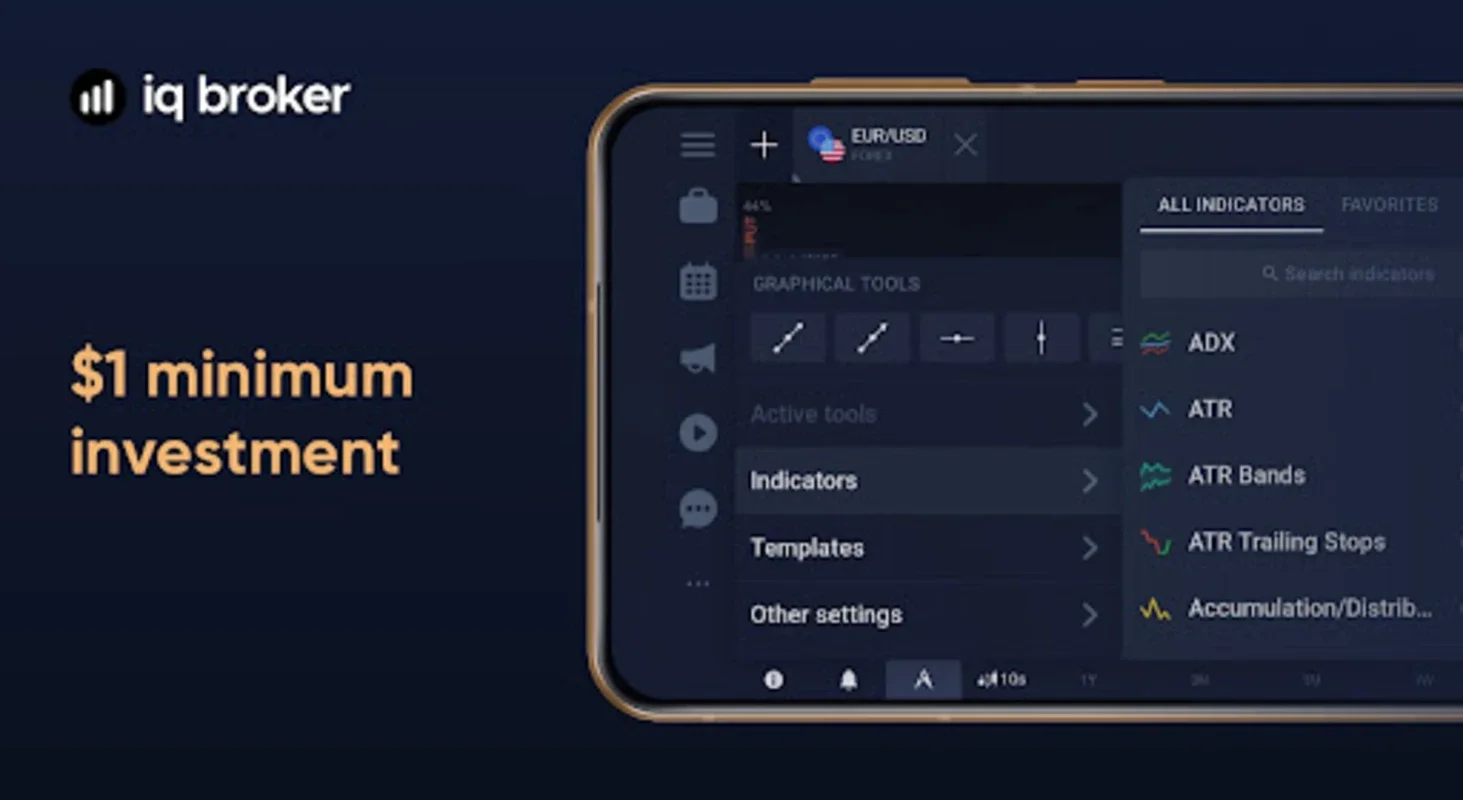 IQ Broker for Android: Trade with Low Deposit & Diverse Assets