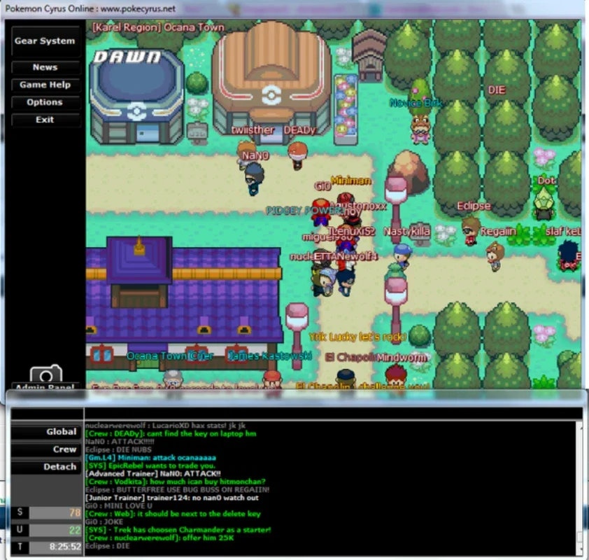 Pokemon Cyrus Online for Windows - Immersive MMORPG Adventure