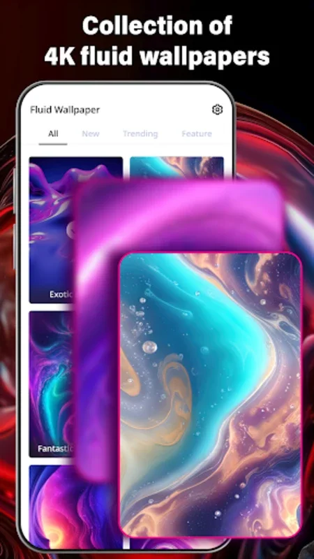 Magic Fluids: Fluid Wallpaper for Android - Visual Delight