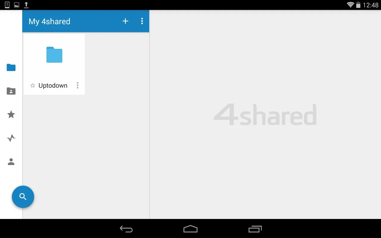 4Shared Premium for Android - Manage Files on 4Shared with a Premium Account