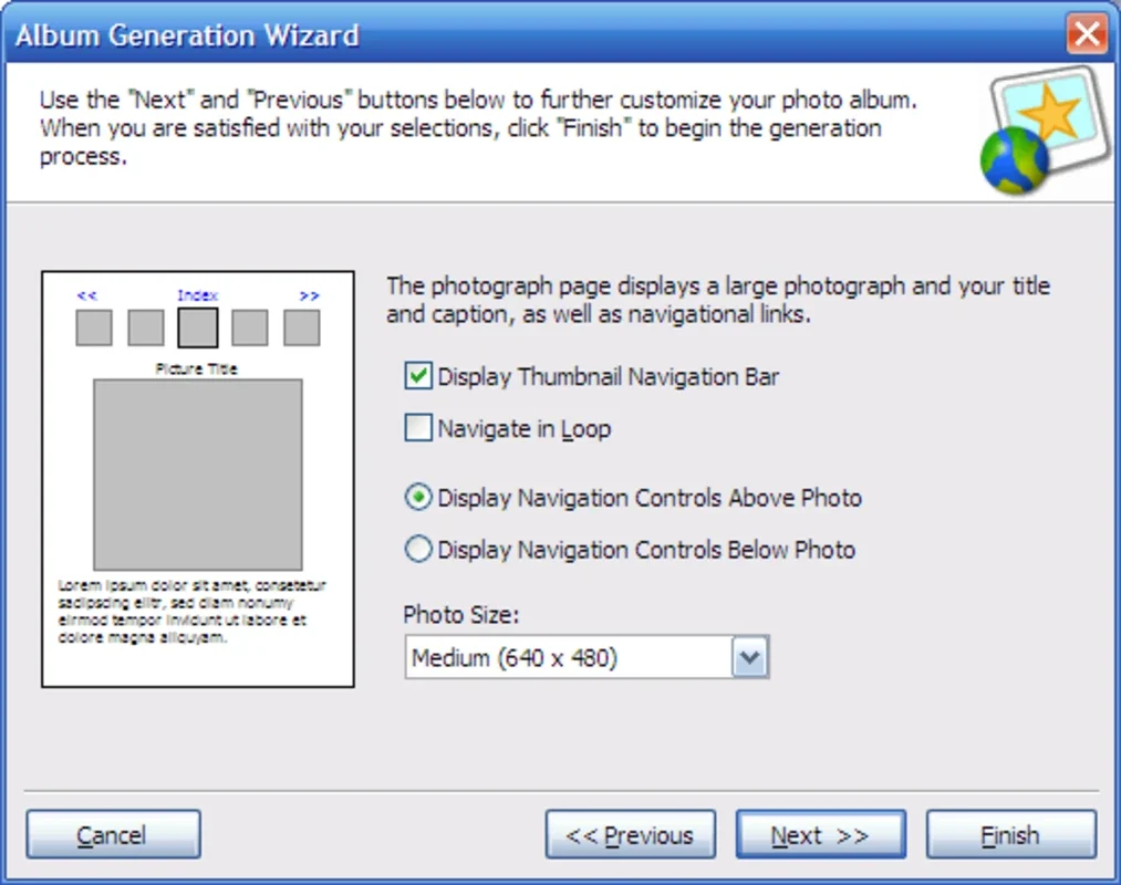 Web Album Generator: Create Stunning Online Photo Albums on Windows