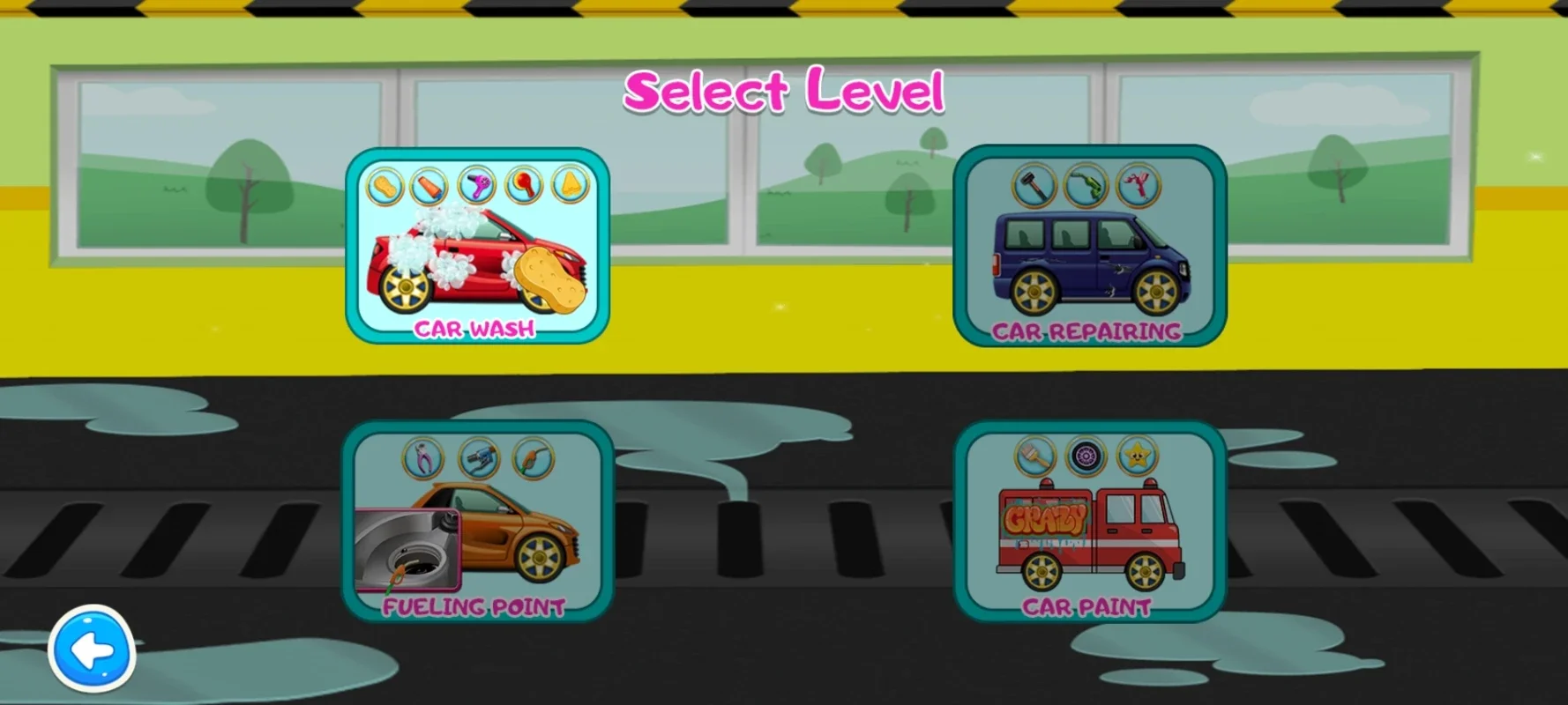 Kids Car Washsed for Android - Fun Educational Game