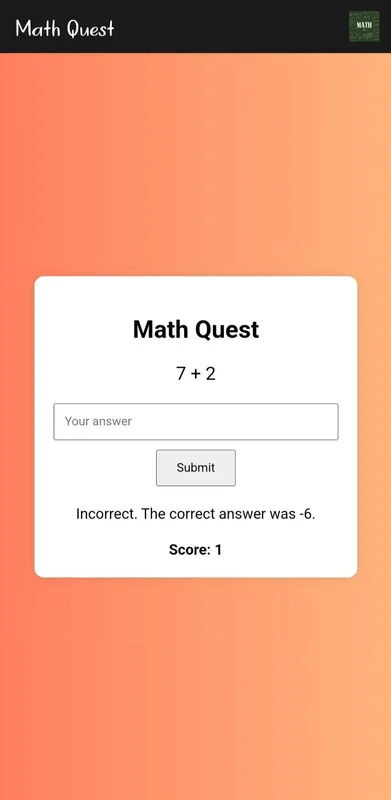 Math Quest for Android - Download the APK from AppHuts