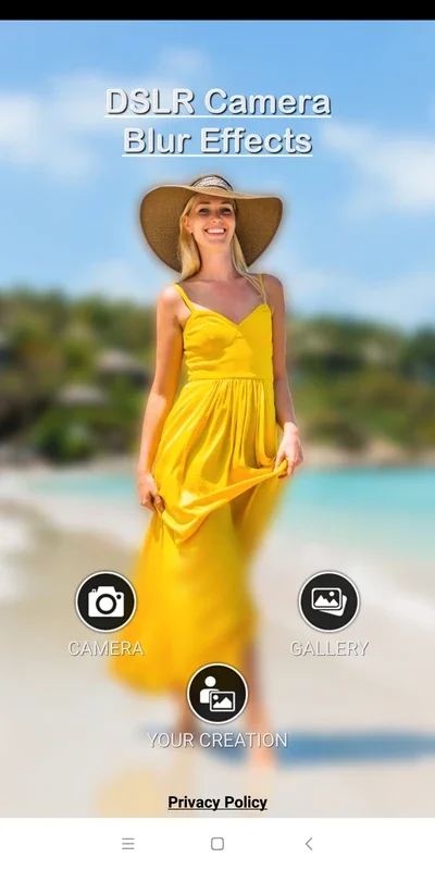 DSLR Camera Blur Effects for Android - No Downloading Required