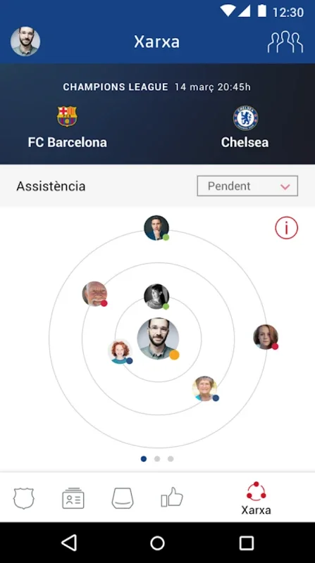 FC Barcelona Socios for Android - Manage Member Benefits