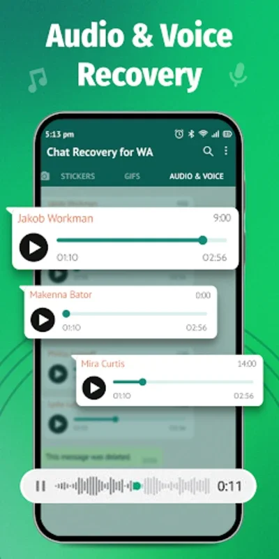 Recover Message for Android - Retrieve Deleted WhatsApp Data