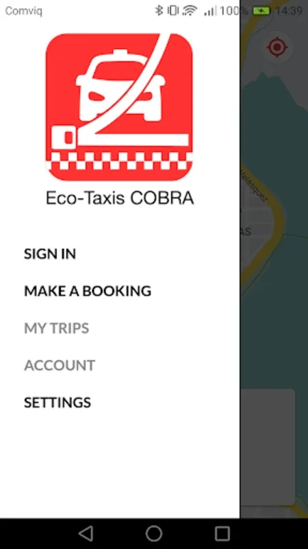 Eco - Taxis COBRA for Android: Streamlined Taxi Booking