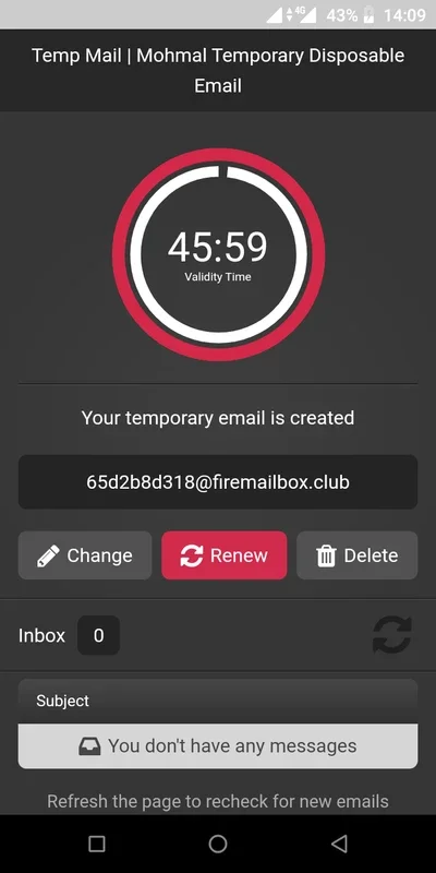 Mohmal-Free Temporary Email Address for Android: Secure Privacy