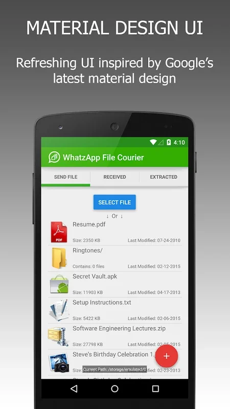 WFS for Android: Streamlined File Sharing