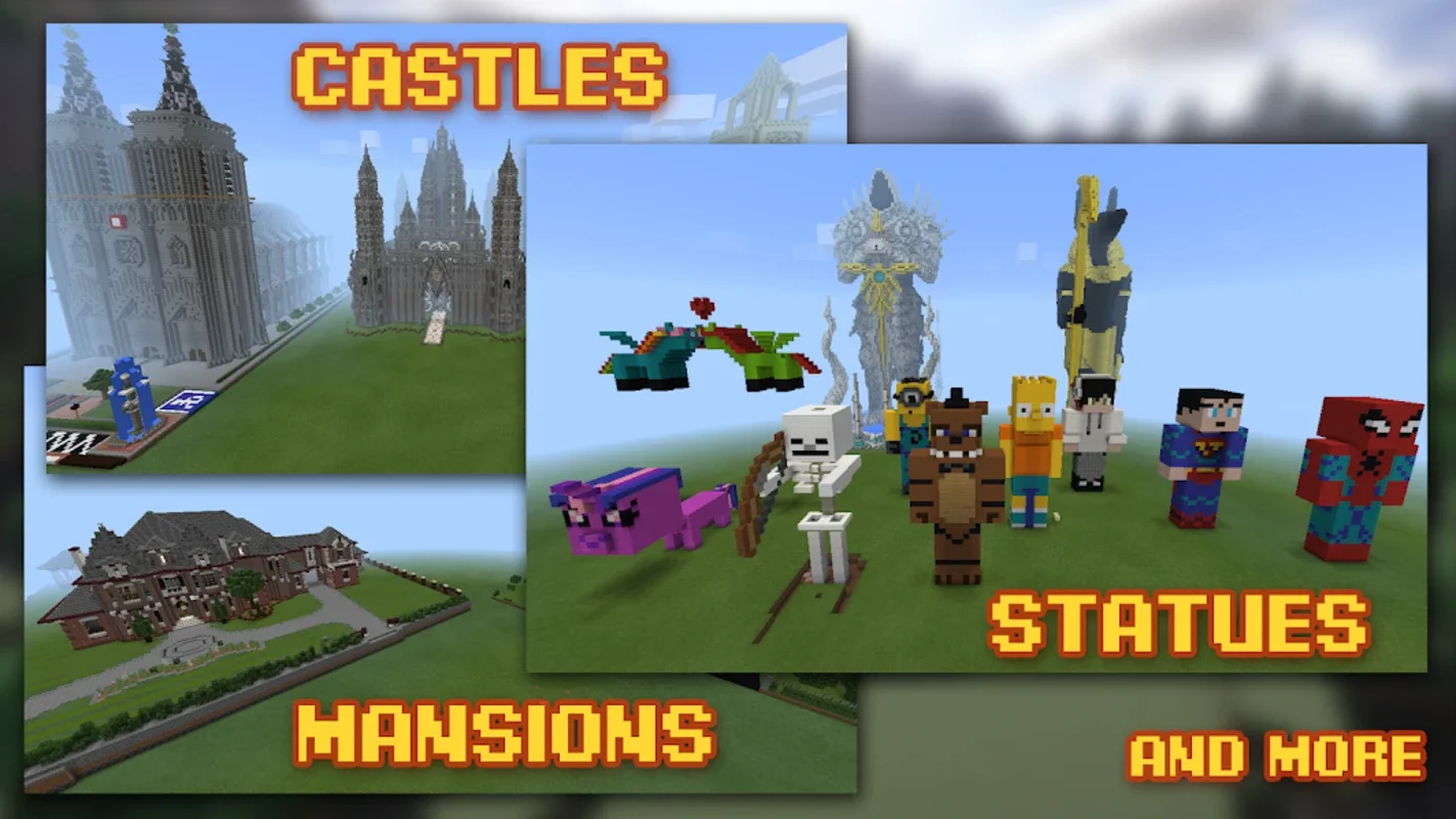 Buildings for Minecraft for Android - Transform Your World