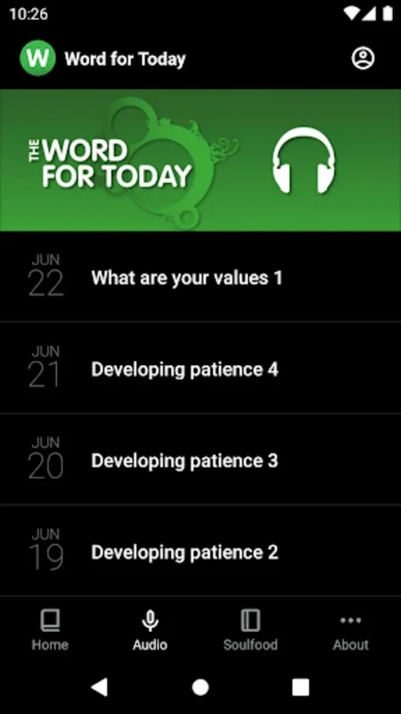 The Word For Today for Android - Daily Spiritual Messages