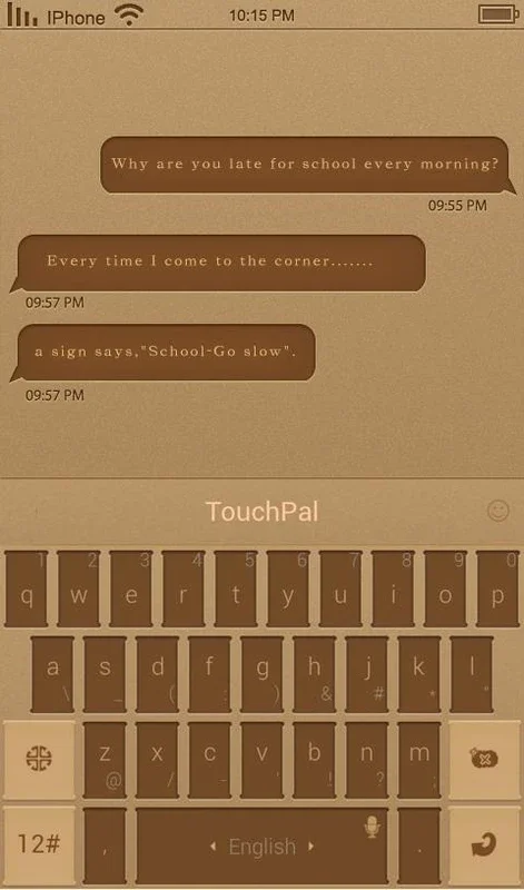 TouchPal SkinPack Carton box for Android - Customize Your Keyboard