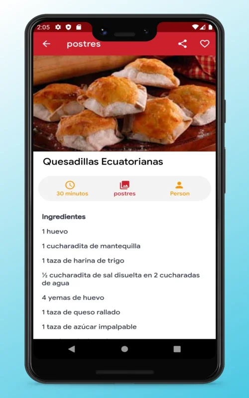 Ecuadorian Recipes - Food App for Android: Diverse Cuisine