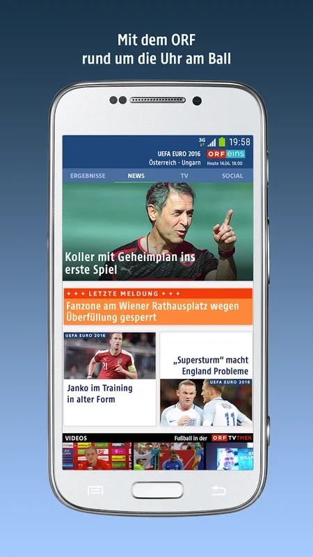 Fußball for Android - Stay Informed with Live Soccer Updates