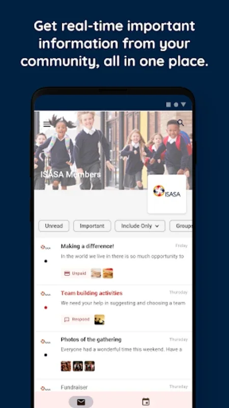 ISASA Members App for Android - Stay Informed Easily