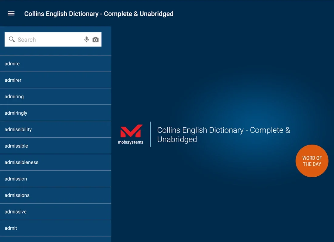 Collins English Dictionary - Complete & Unabridged for Android - No Download Needed