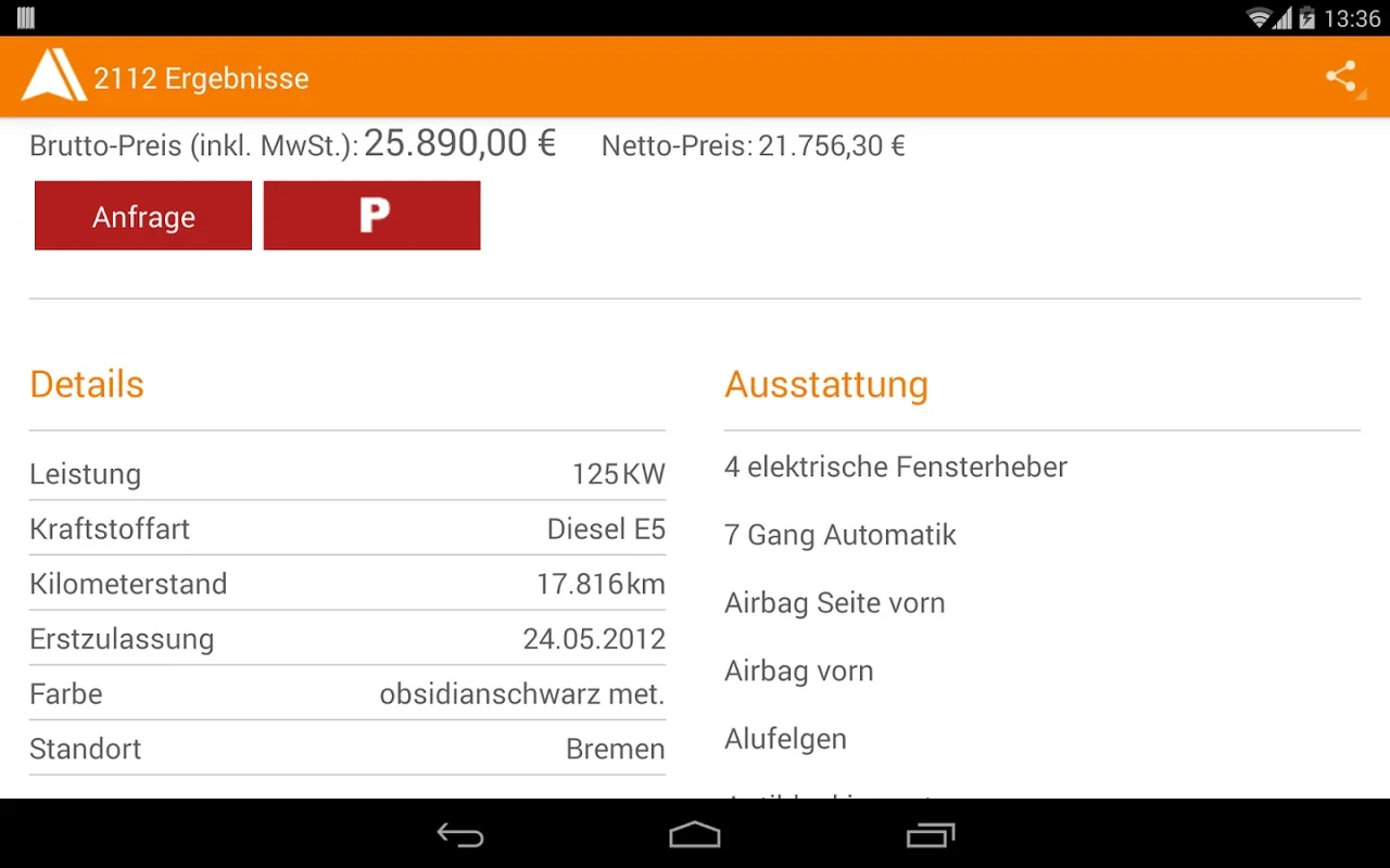 Dat Autohus for Android - Find Your Ideal Used Car