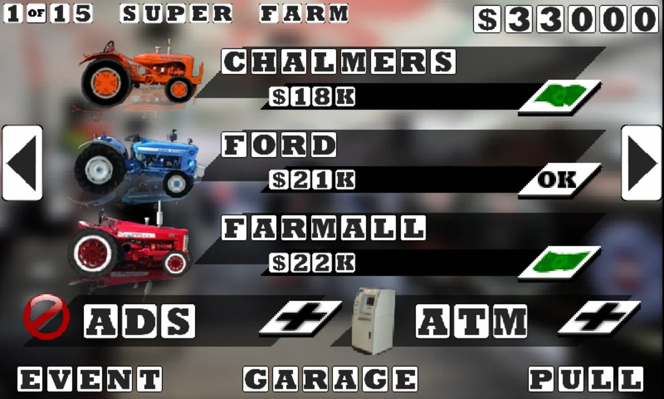 Tractor Pull for Android - Thrilling Tractor Pulling Action