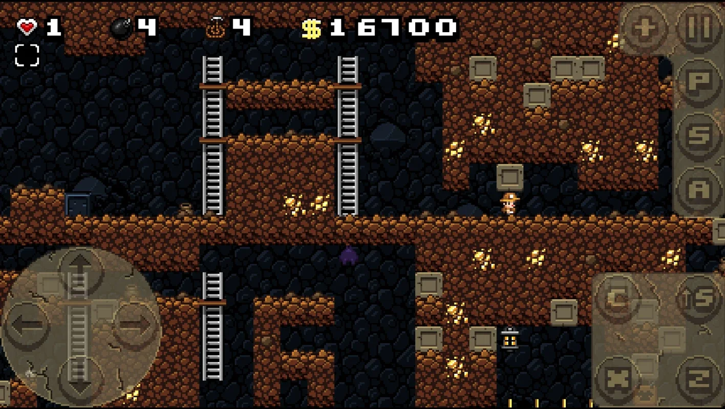 Spelunky Classic HD: Android Roguelike Platformer