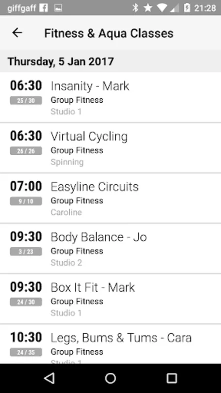 Leisurezone for Android - Manage Fitness with Ease