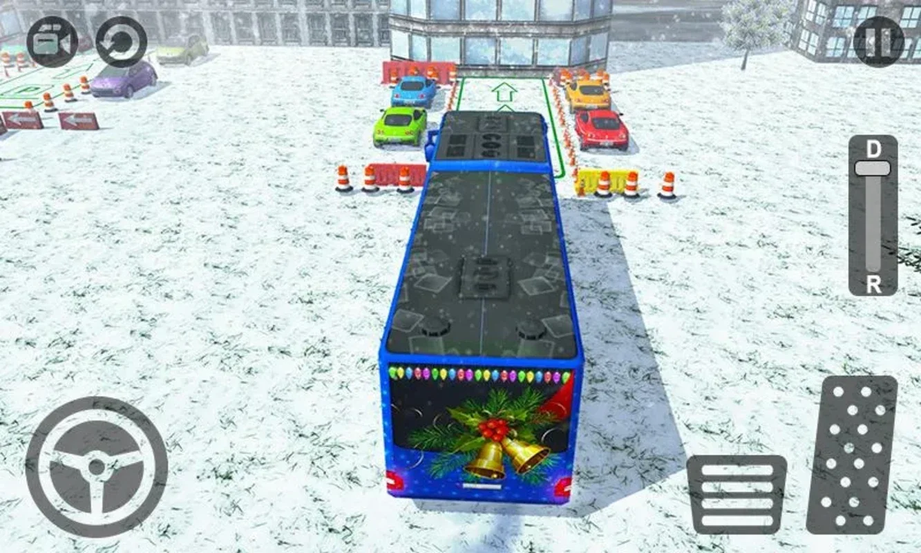 Snow Bus Parking Simulator 3D for Android - Test Your Skills