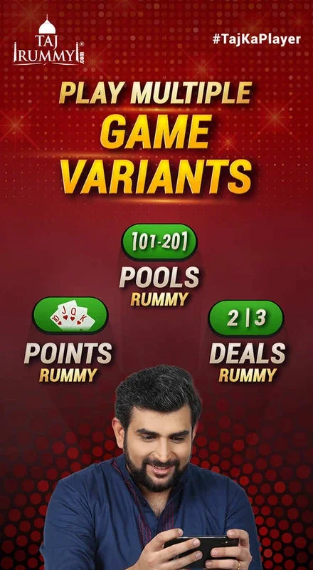 Taj Rummy for Android - Play Real Cash Rummy Games