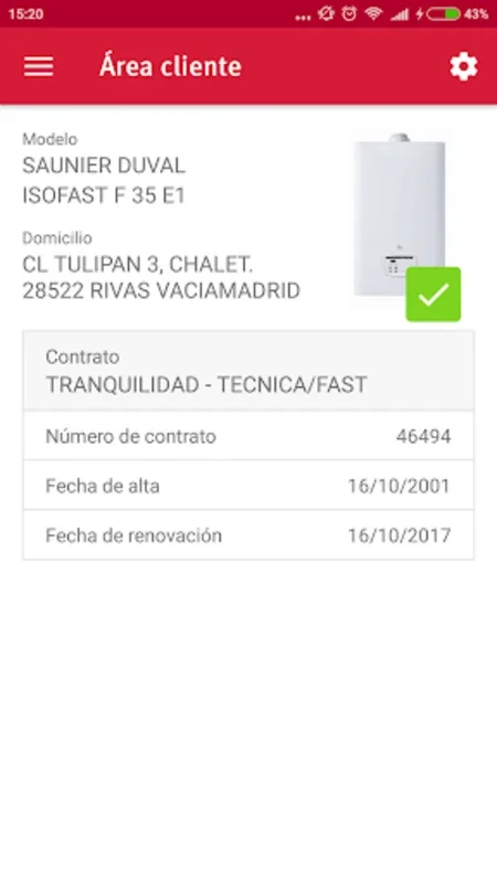 Área de clientes - Serviat for Android: Streamlined Service Management