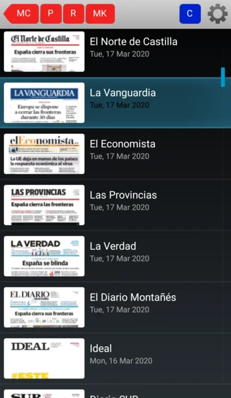 Kiosko y Más for Android - Read Publications Easily